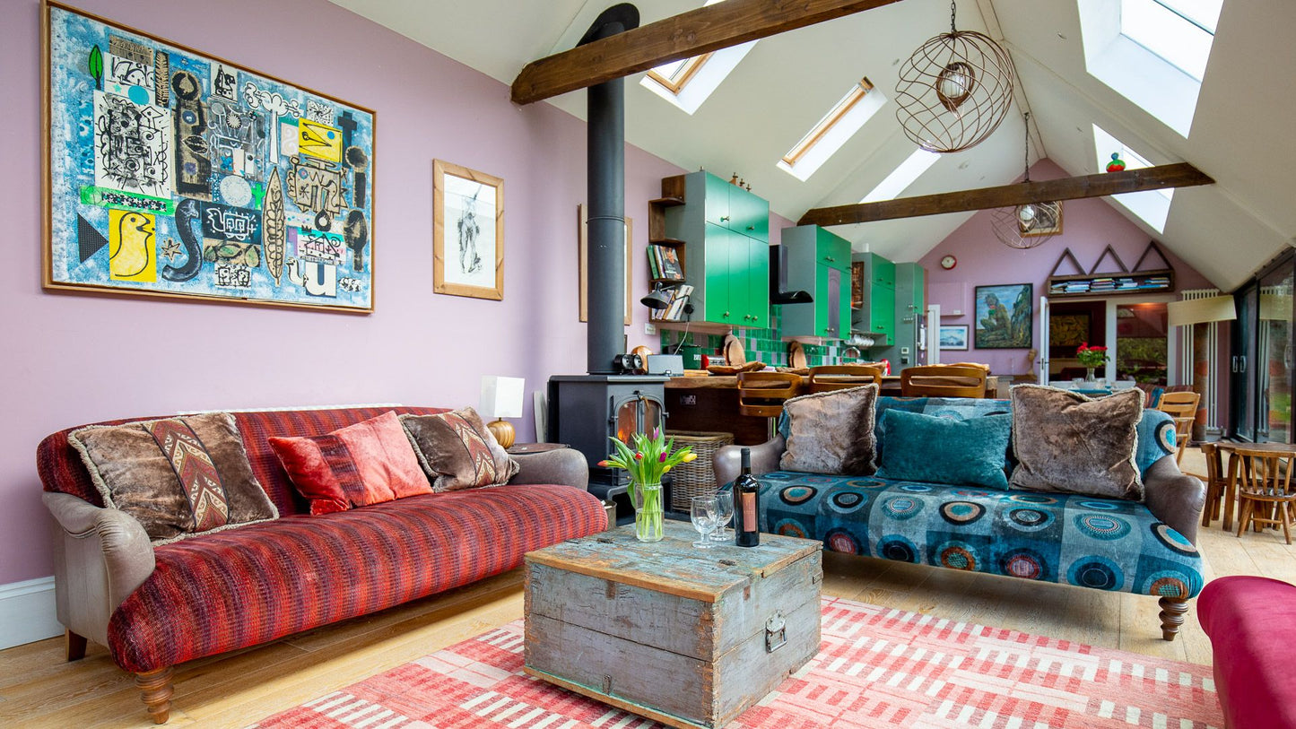 Vibrant Boho Modernised Cottage