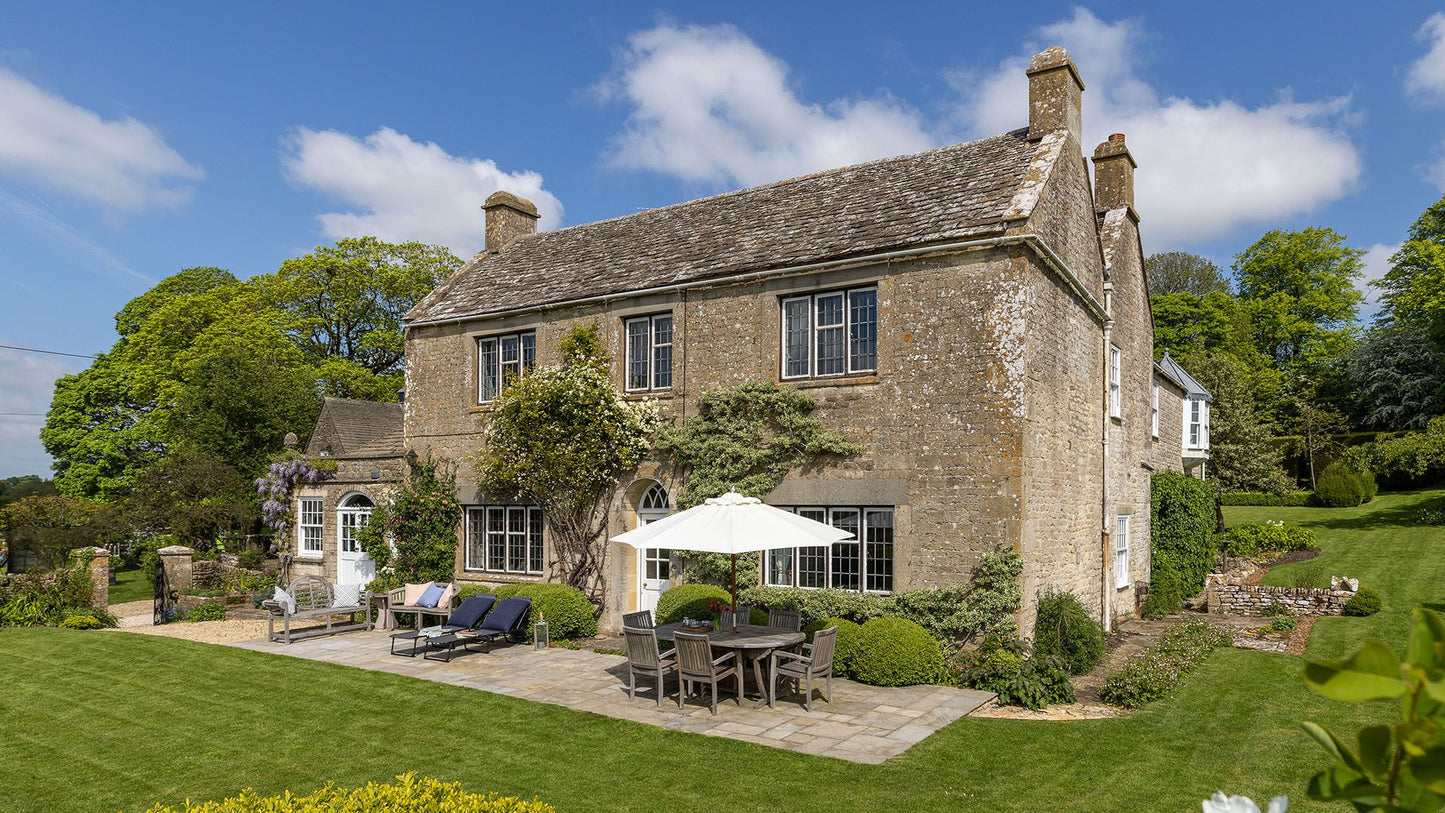 Wisteria Clad Country House