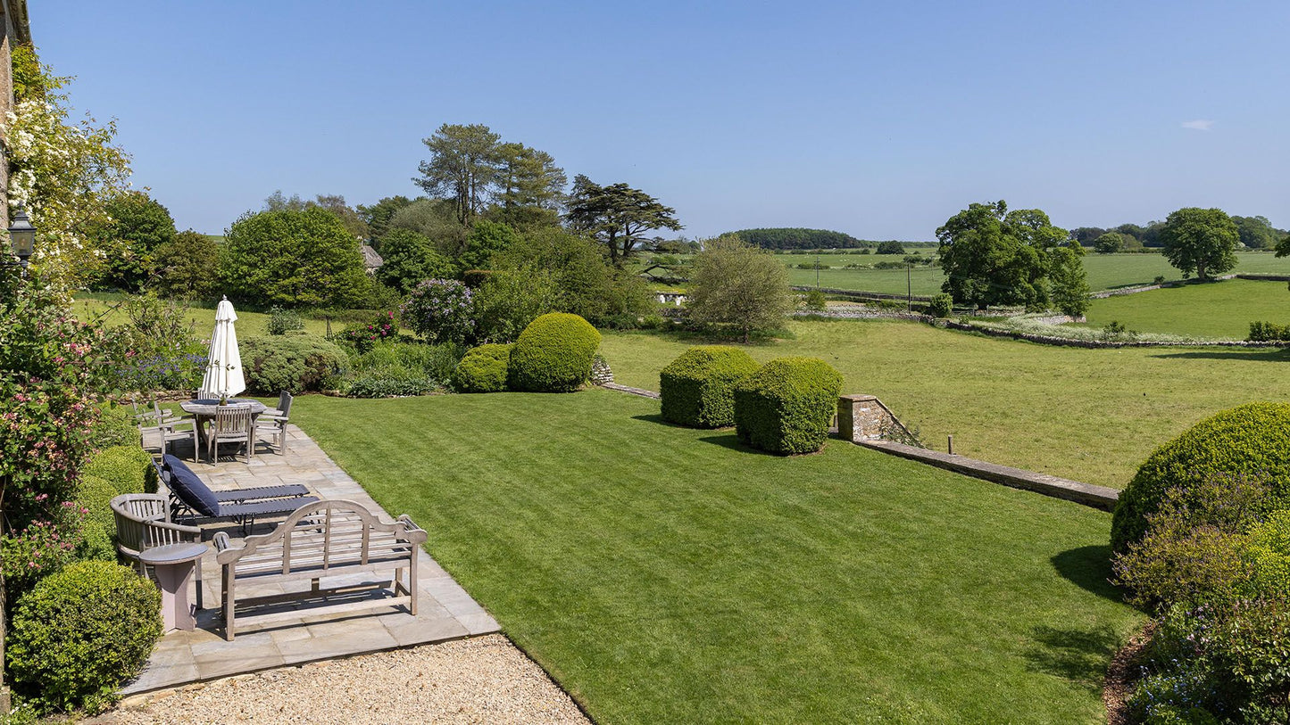 Wisteria Clad Country House