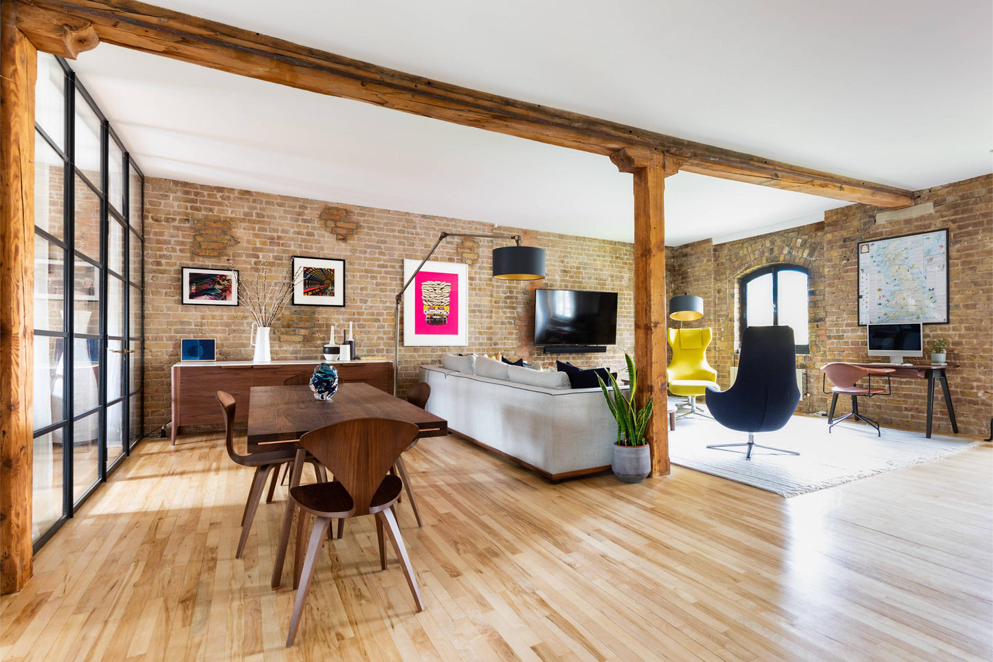 Industrial Sleek Warehouse Conversion