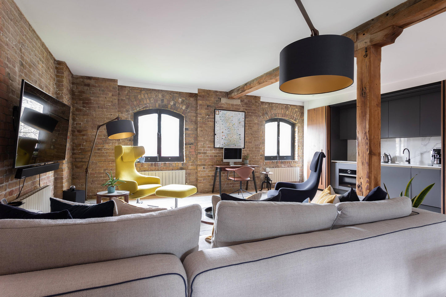 Industrial Sleek Warehouse Conversion