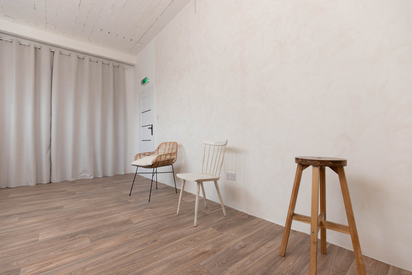 Warm Concrete Lifestyle Studio