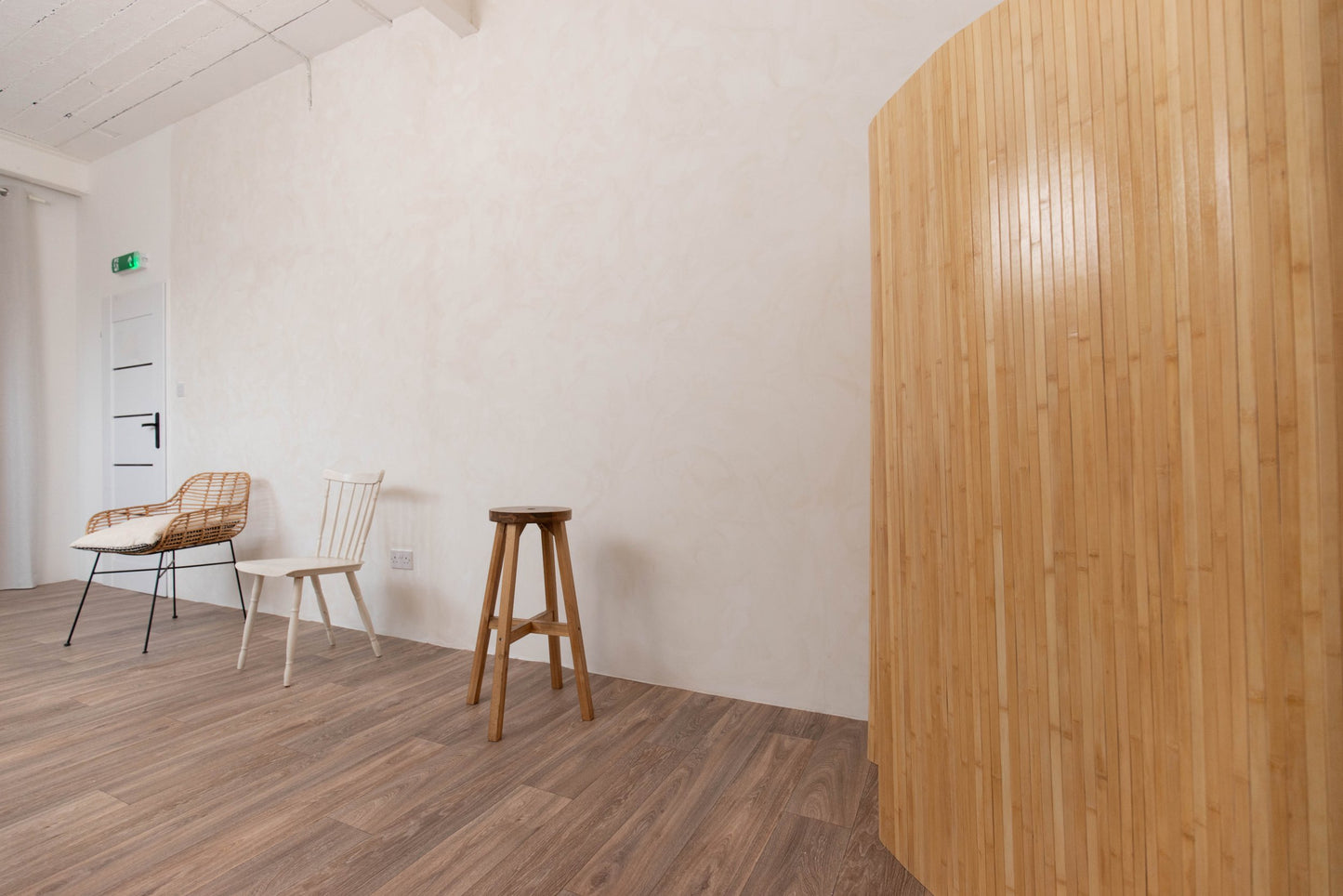 Warm Concrete Lifestyle Studio