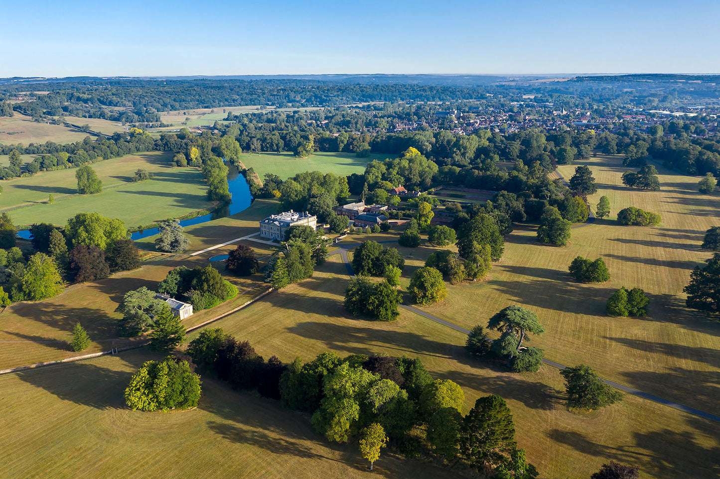 Country House Estate Grounds And Orangery