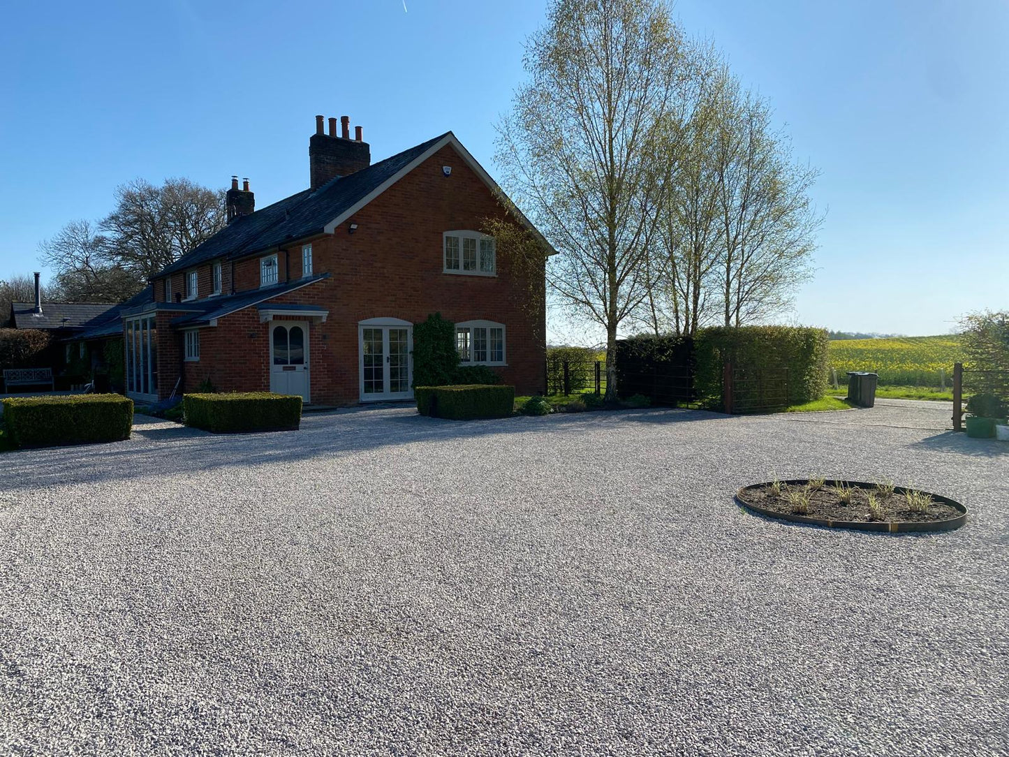 Traditional Georgian Brick Farmhouse