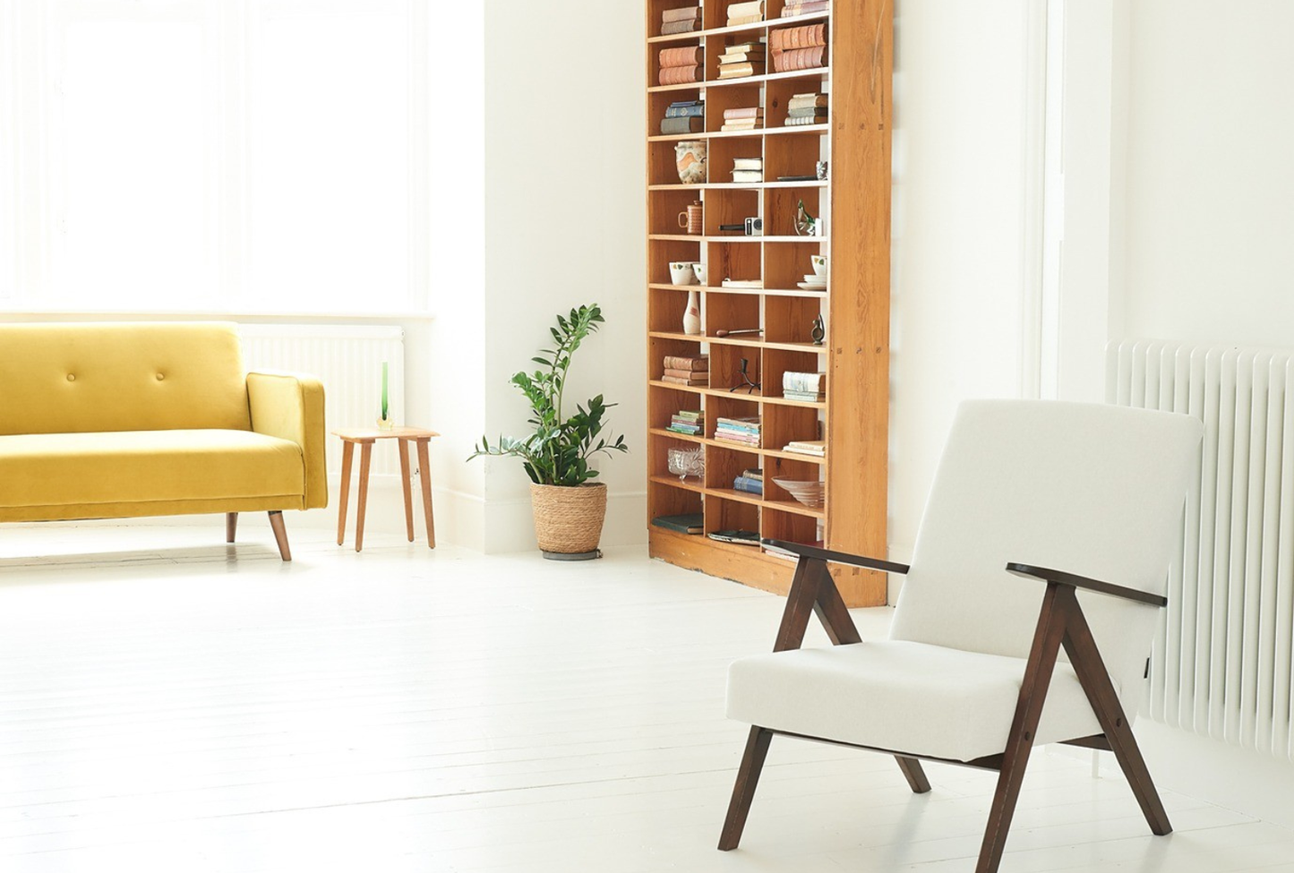 All White Boarded Studio House