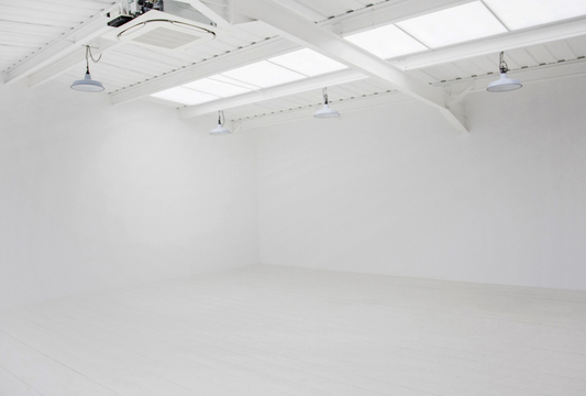 All White Floorboard Studio South London
