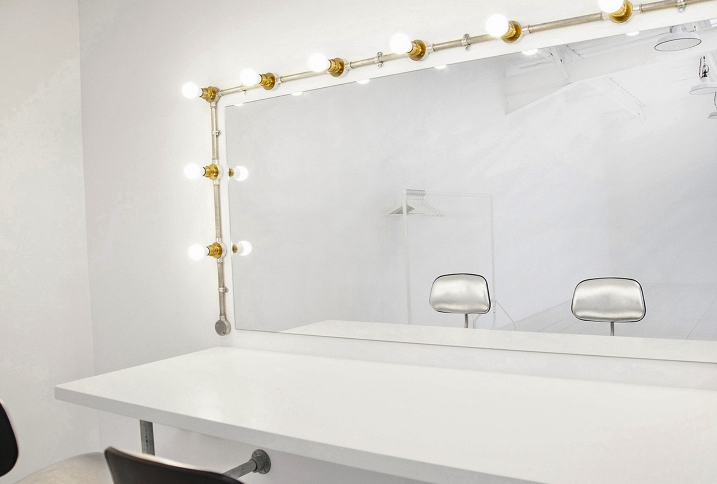 All White Floorboard Studio South London