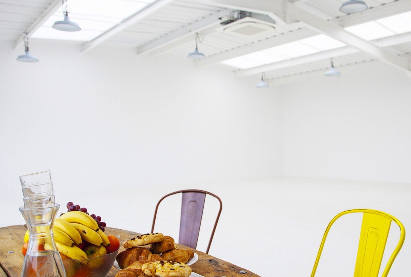 All White Floorboard Studio South London