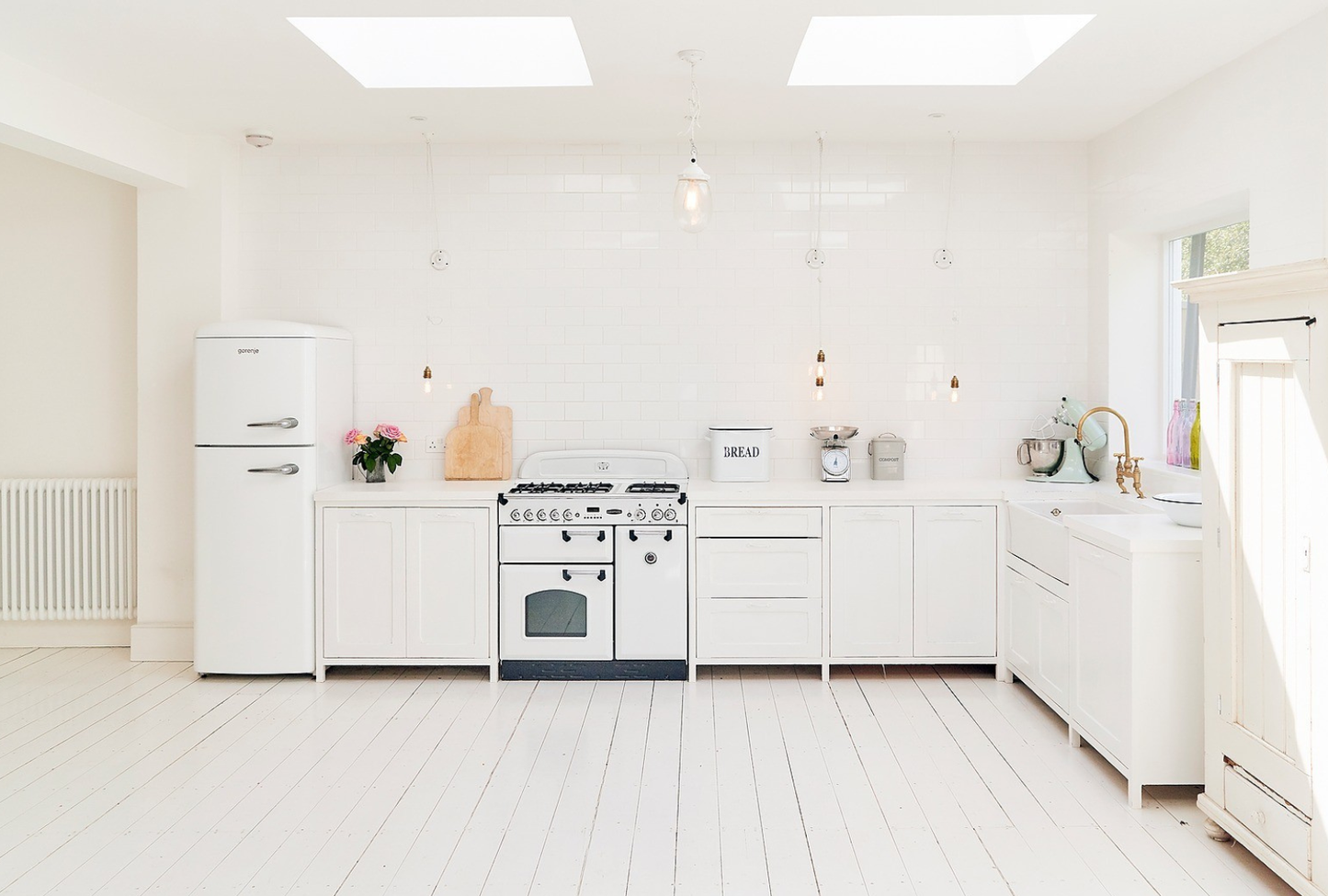 All White Boarded Studio House