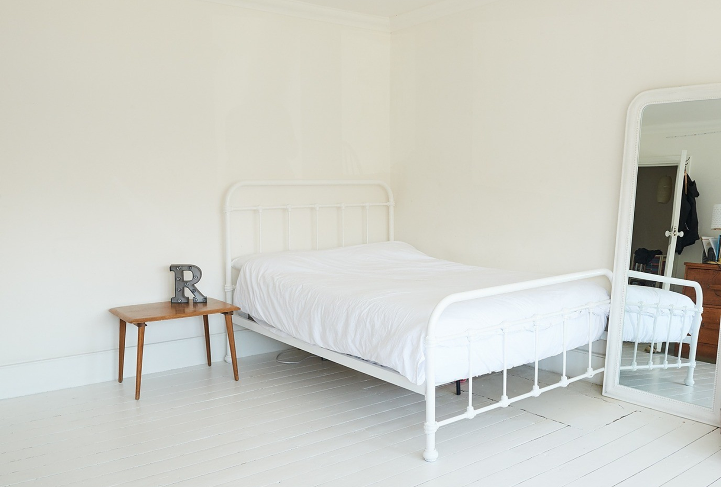 All White Boarded Studio House