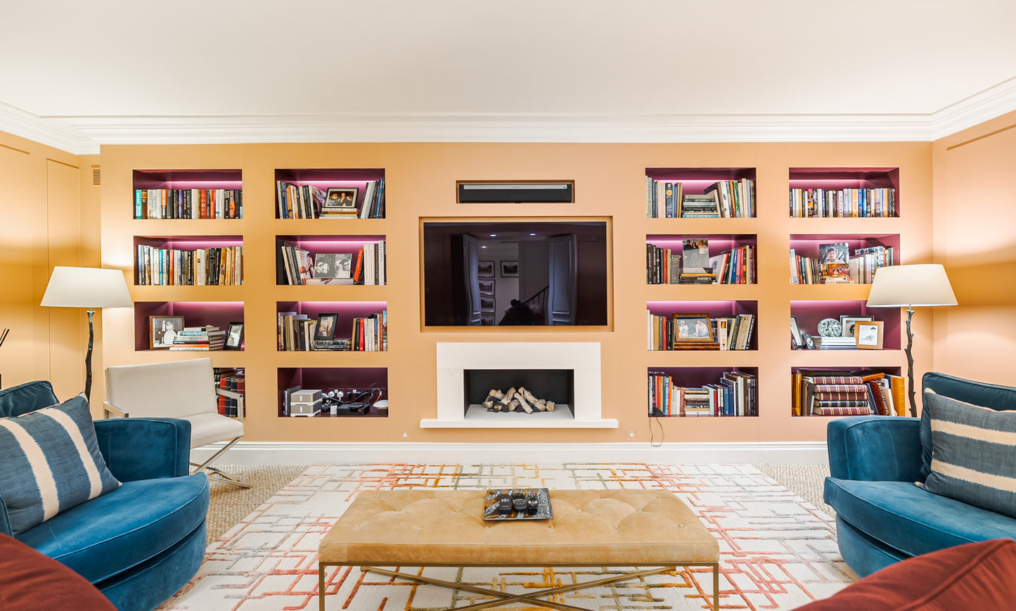 Colourful Four Floor Kensington Mews House