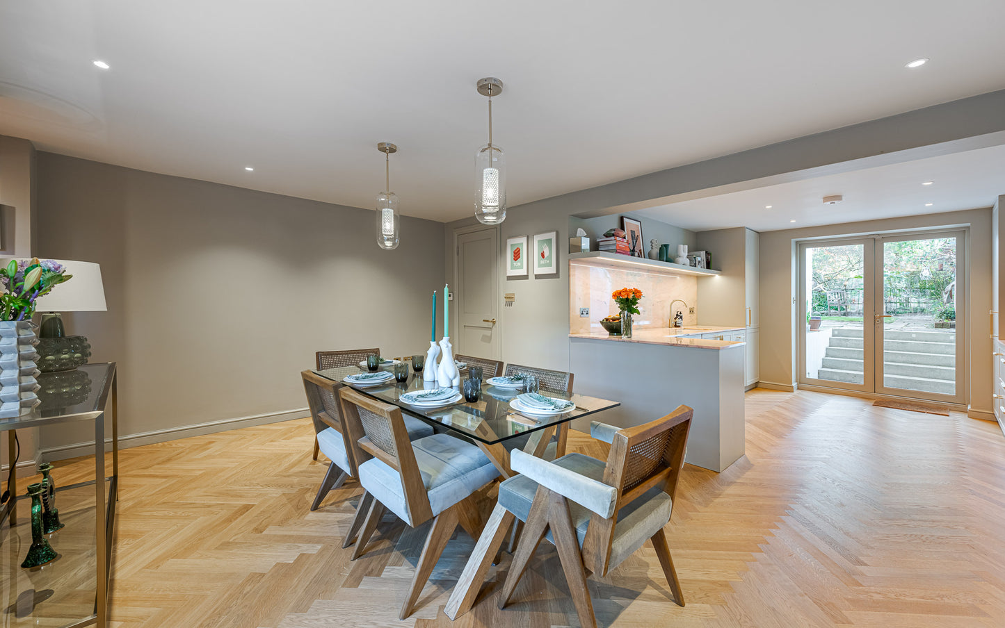 Pretty Pastel Terrace House