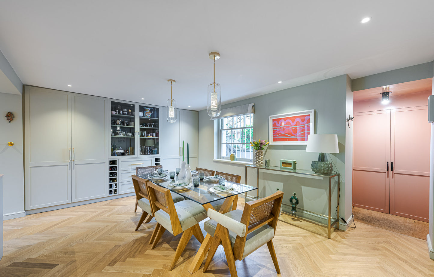 Pretty Pastel Terrace House