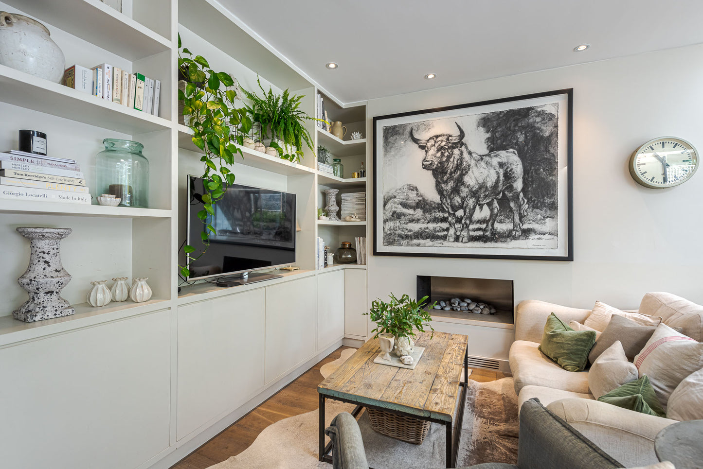 Modern Sage Georgian House Clapham