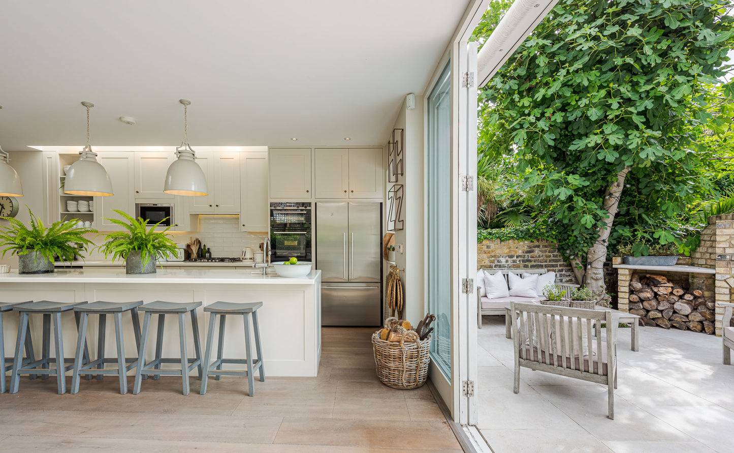 Modern Sage Georgian House Clapham