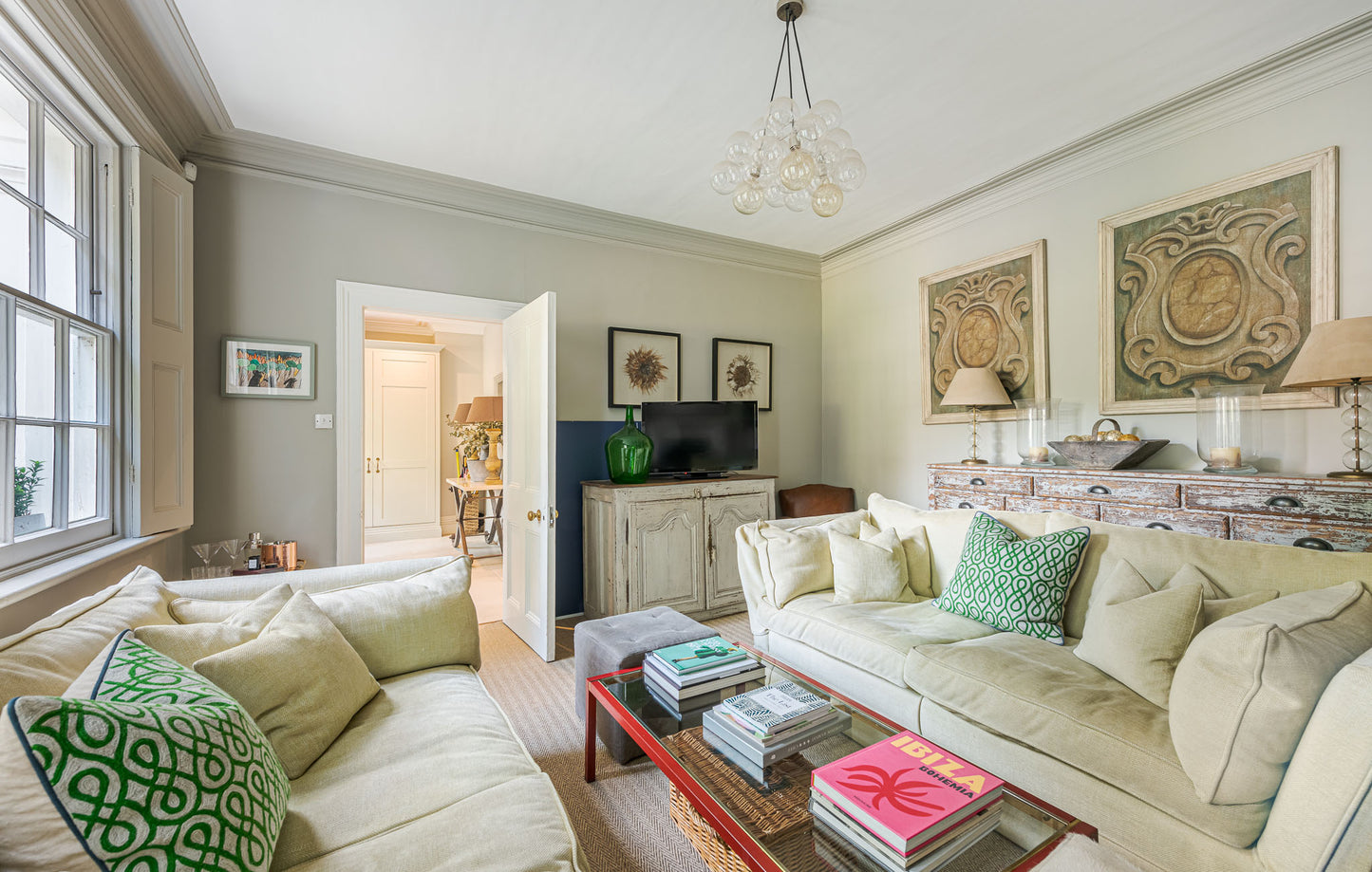 Modern Sage Georgian House Clapham