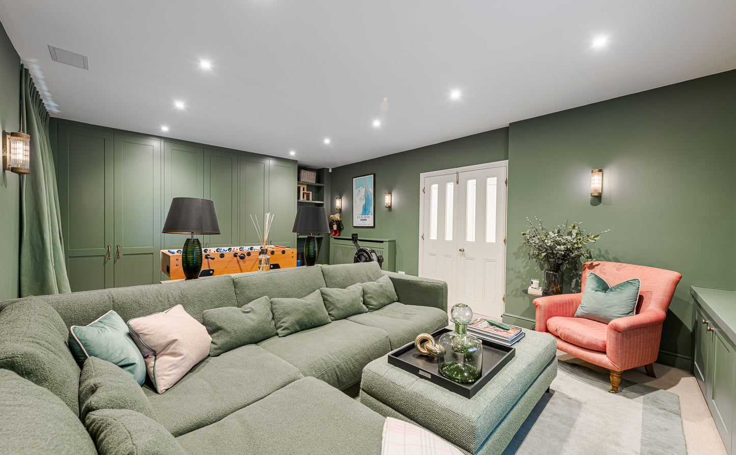 Modern Sage Georgian House Clapham