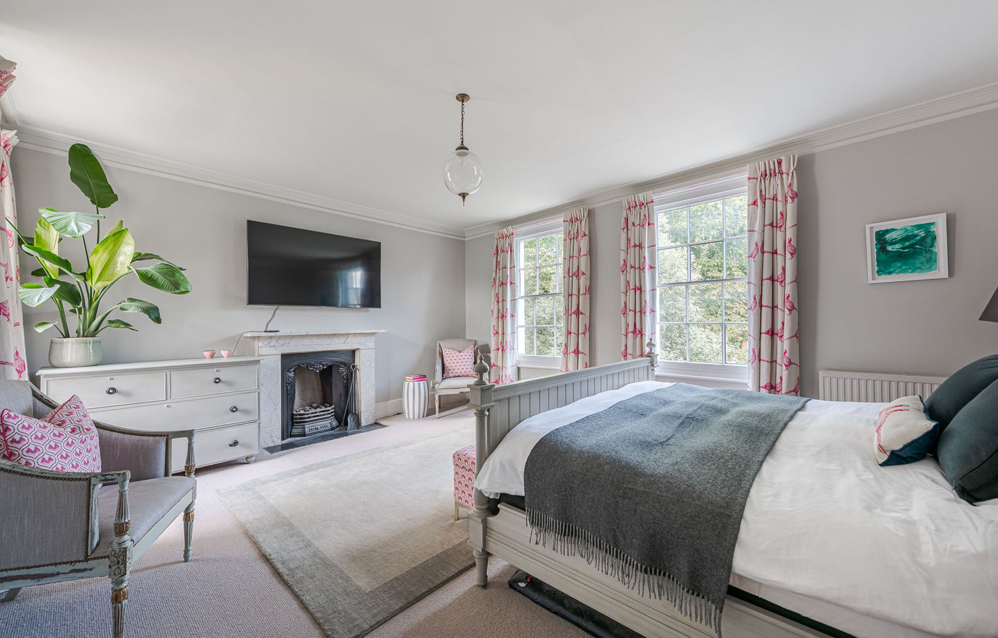 Modern Sage Georgian House Clapham