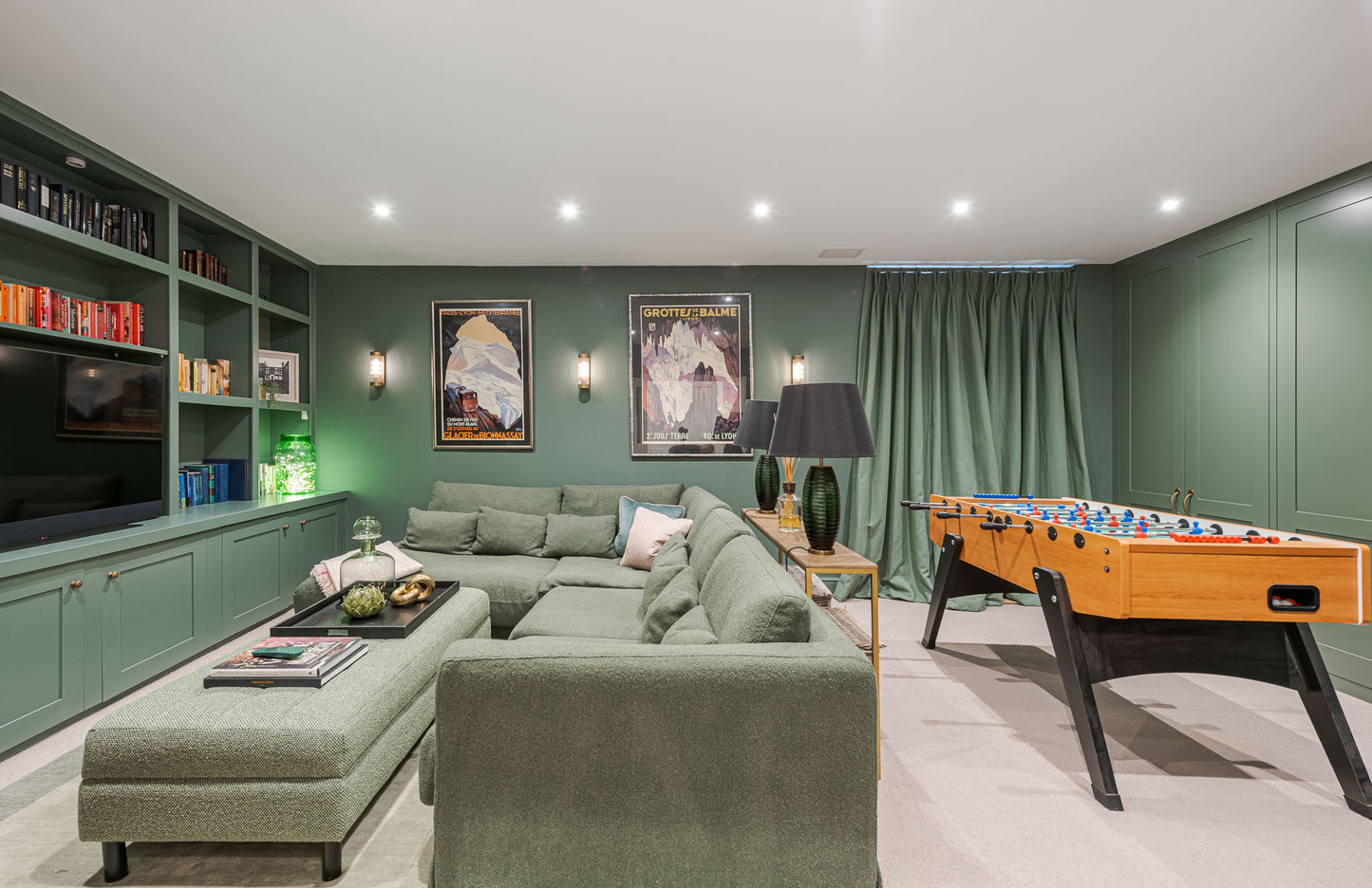 Modern Sage Georgian House Clapham