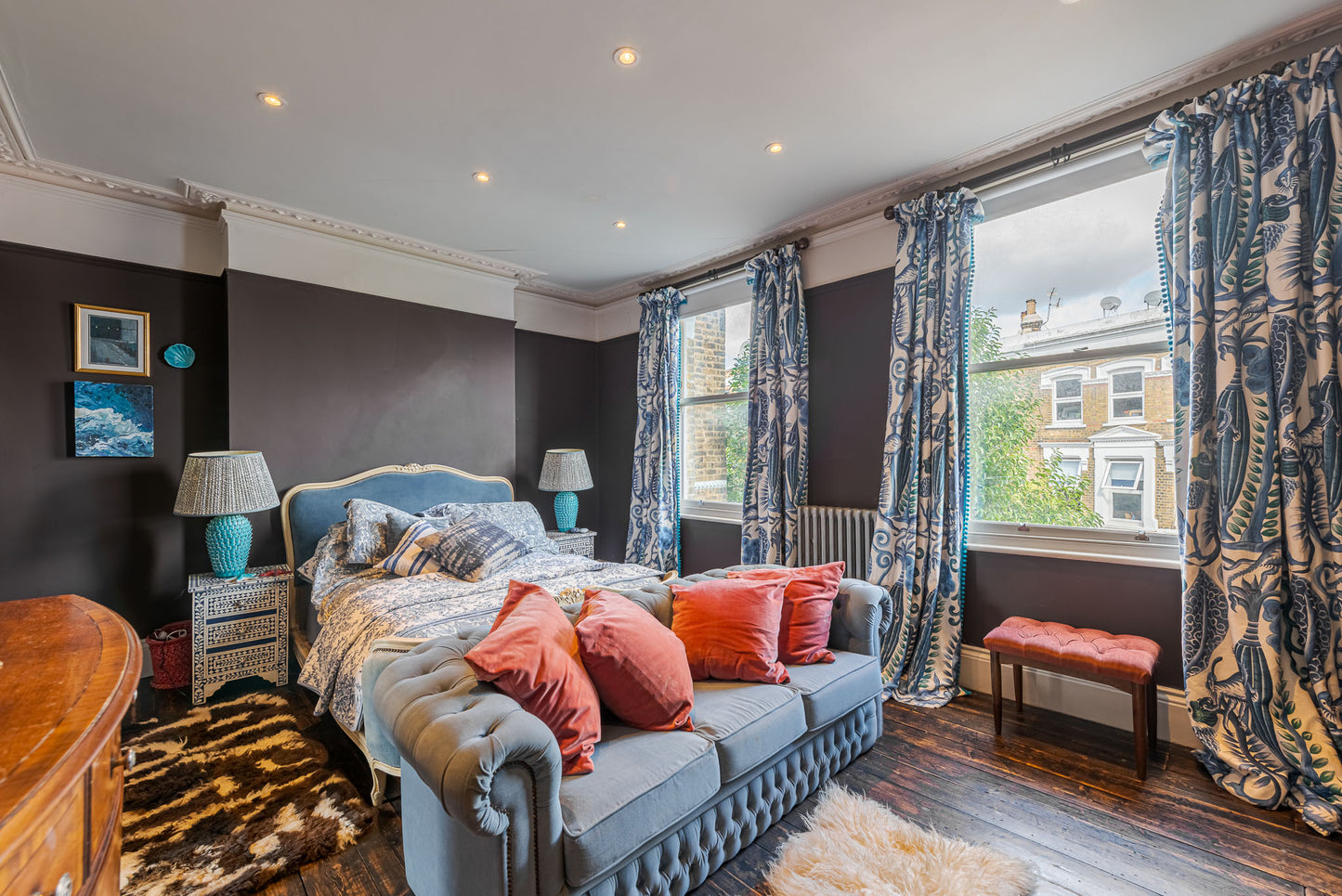 Exquisitely Colourful Town House