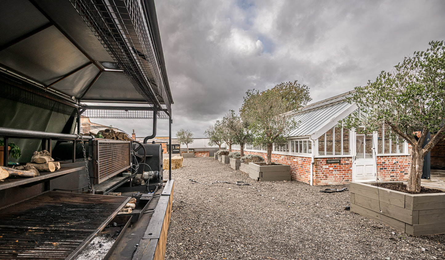 Walled Garden Exposed Brick Surrey