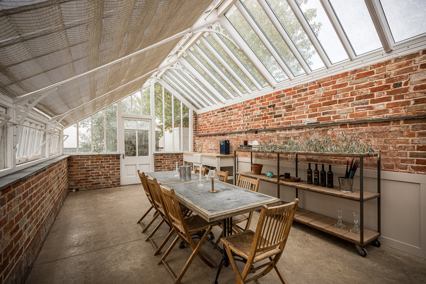 Walled Garden Exposed Brick Surrey