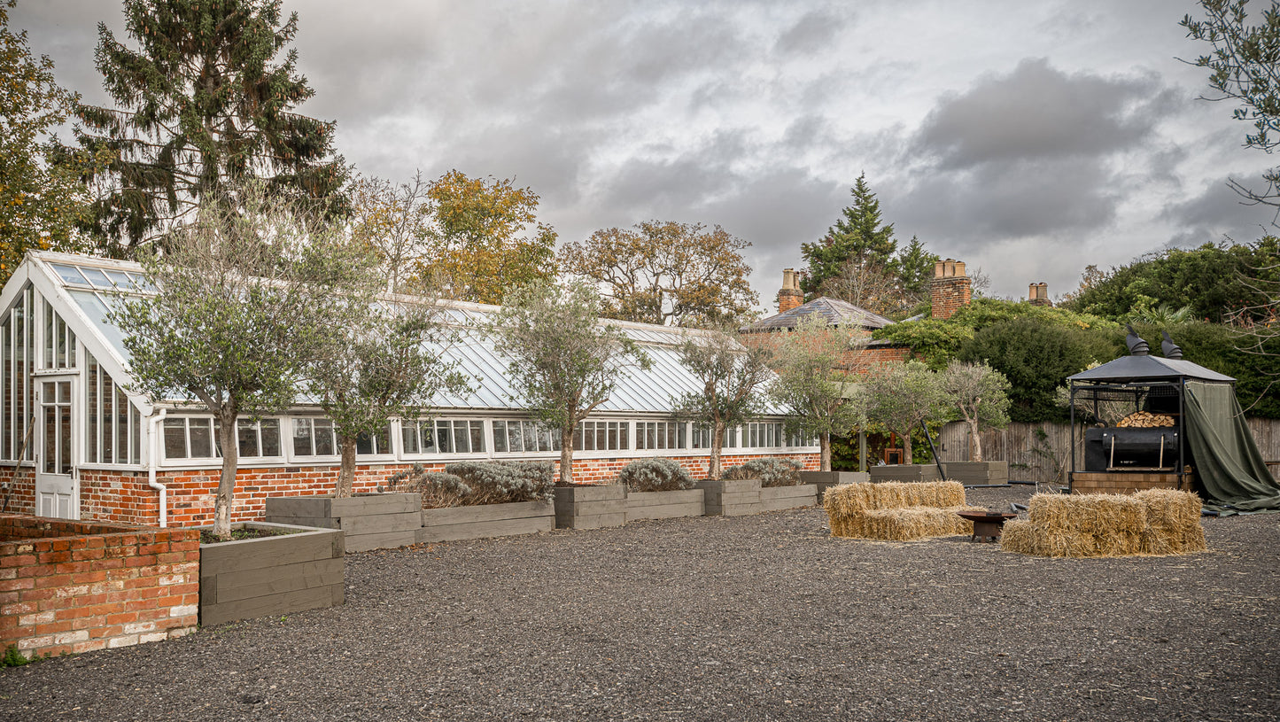 Walled Garden Exposed Brick Surrey