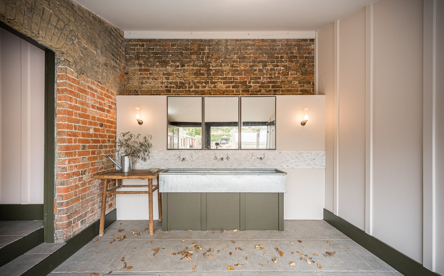 Walled Garden Exposed Brick Surrey