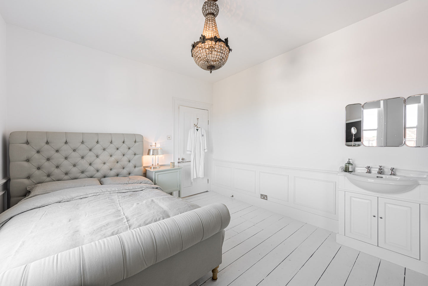 All White Period House Surrey