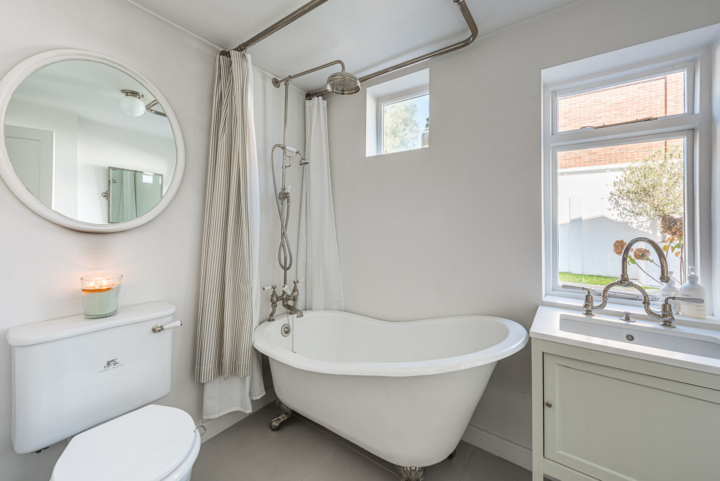 All White Period House Surrey