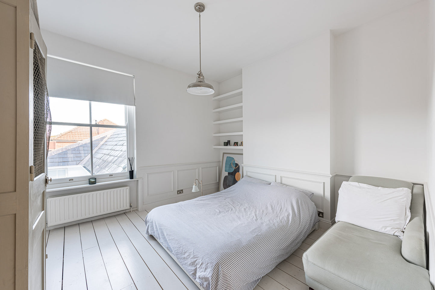 All White Period House Surrey