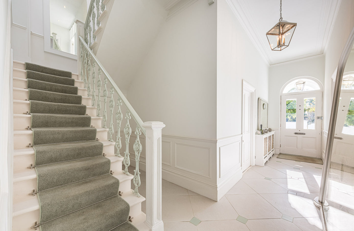 All White Period House Surrey