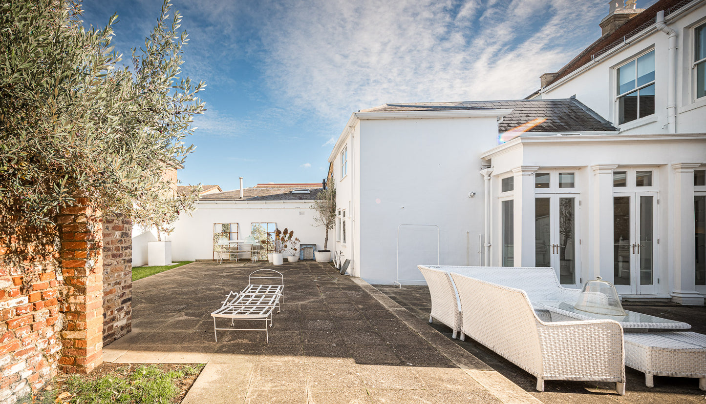 All White Period House Surrey