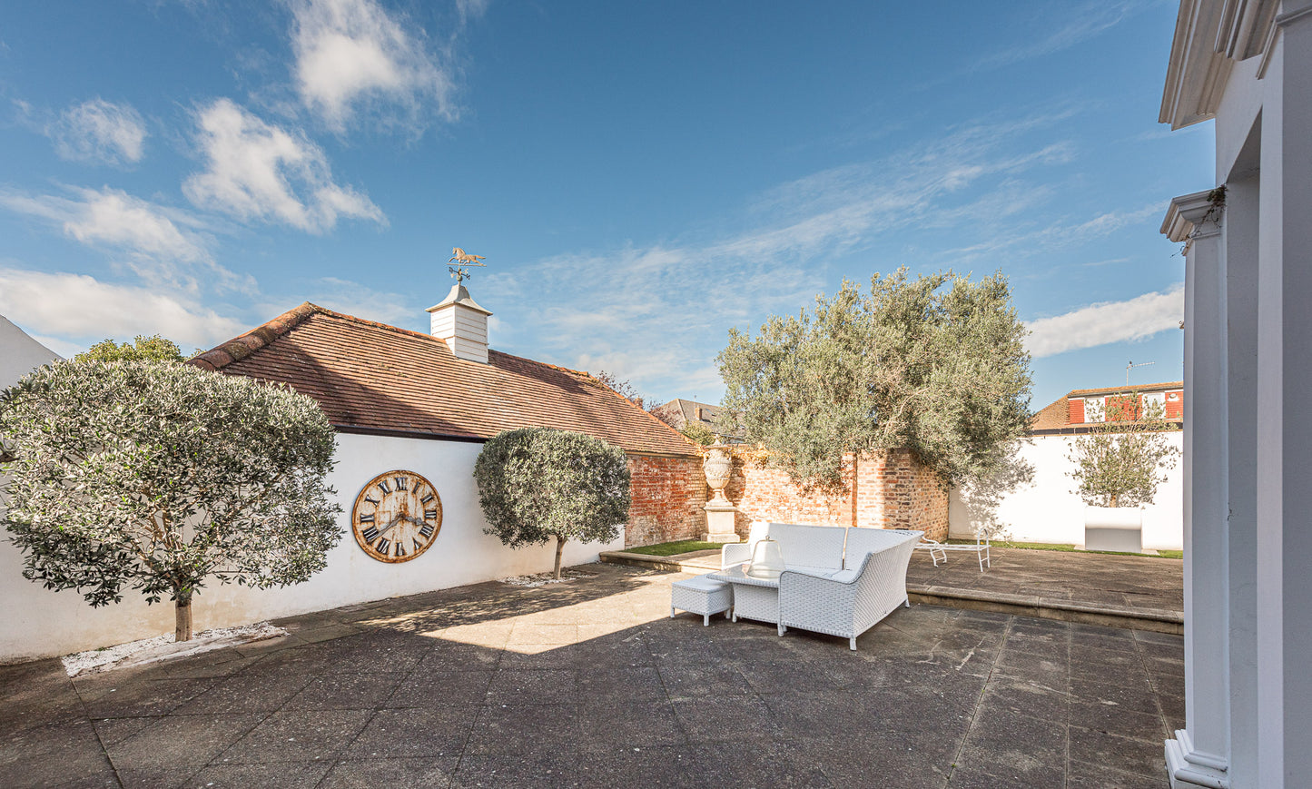 All White Period House Surrey