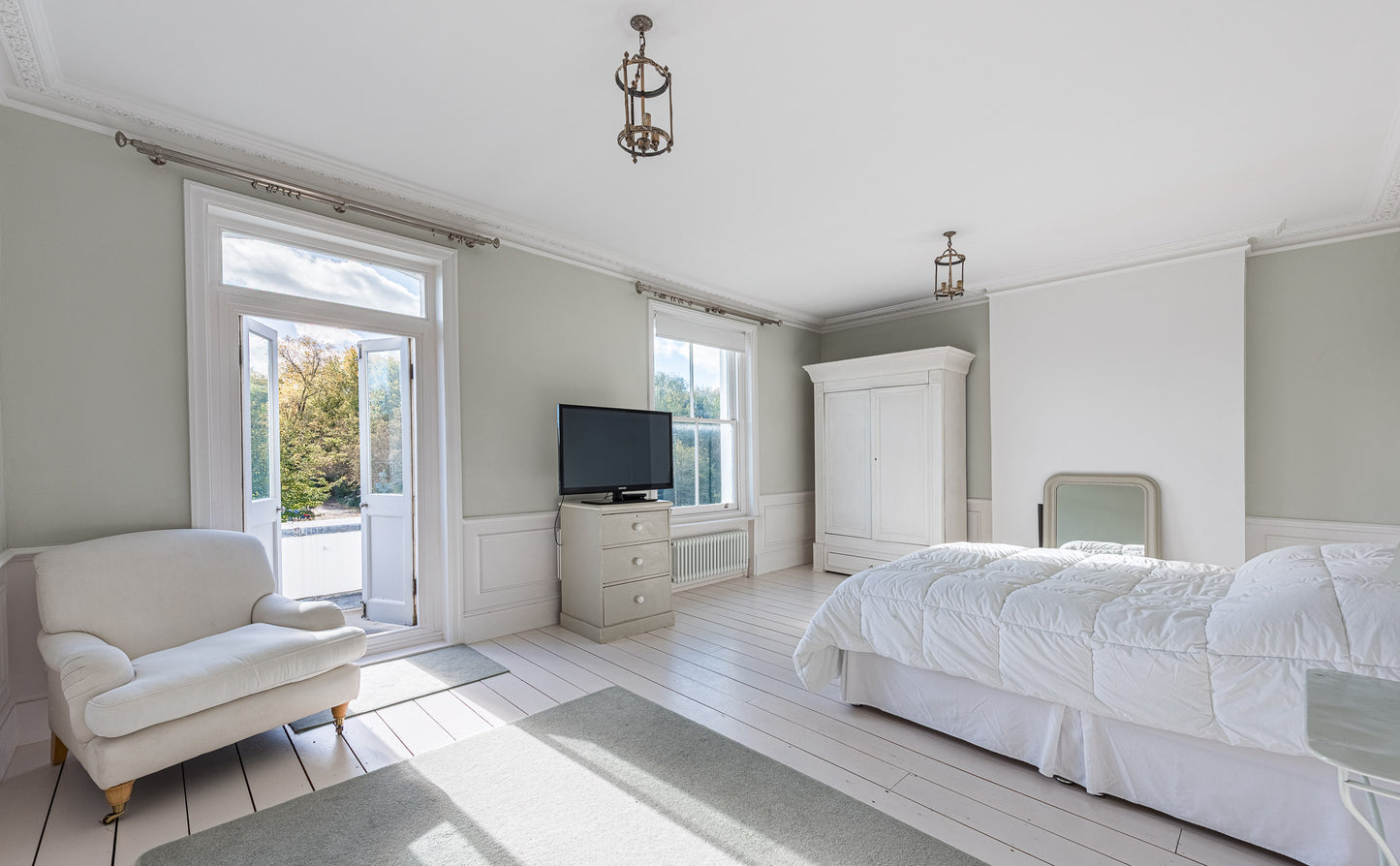 All White Period House Surrey