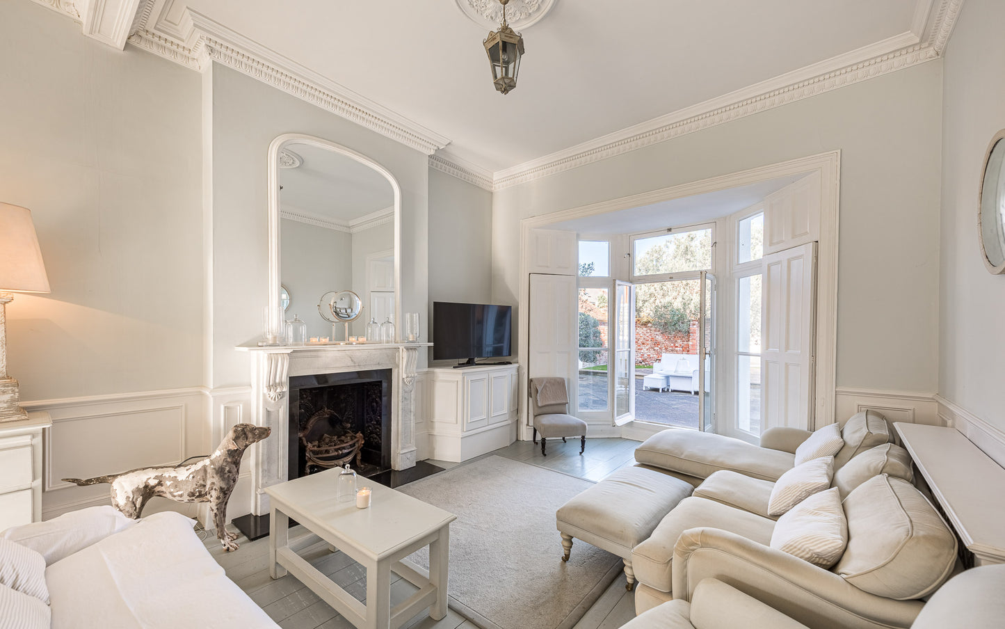 All White Period House Surrey