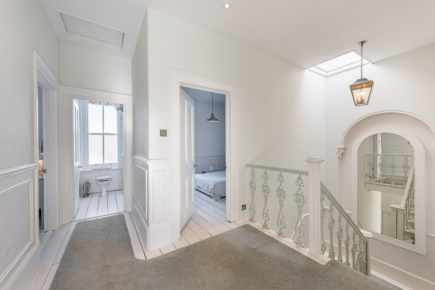 All White Period House Surrey