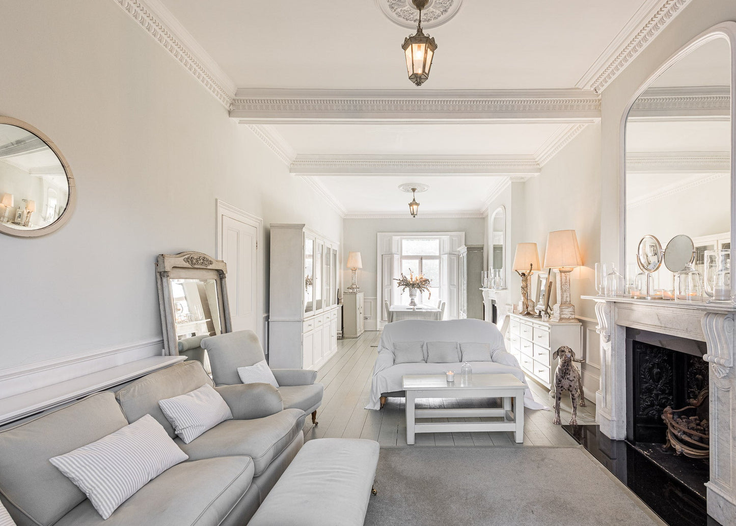 All White Period House Surrey