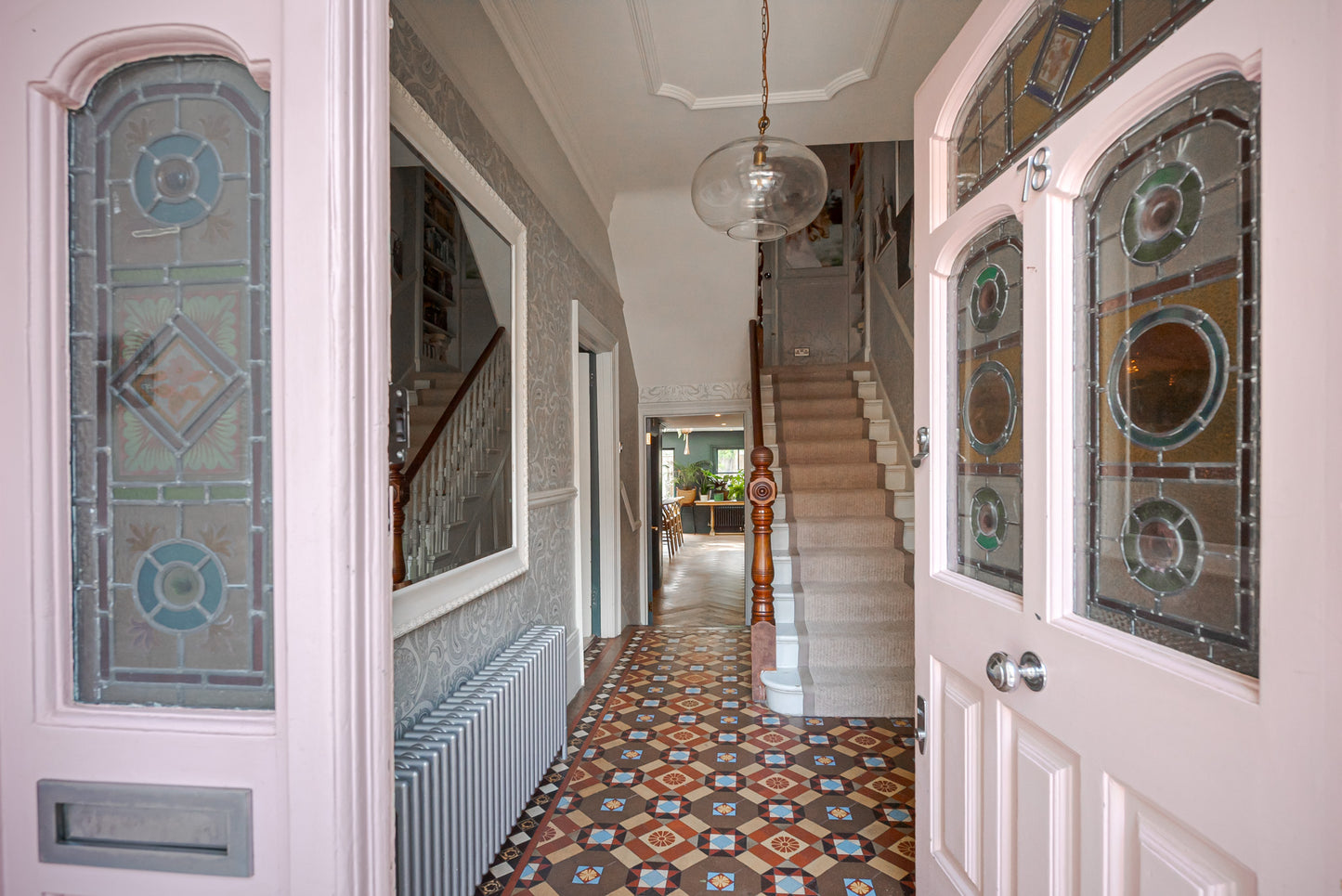 Colourful Funky Victorian House Tooting